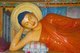 Sri Lanka: Reclining Buddha image at a Buddhist temple in Mount Lavinia, south of Colombo